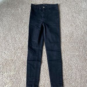Zara black skinny jeans